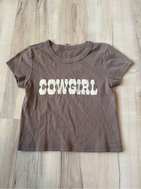 Brandy Melville “Cowgirl” Baby T Shirt